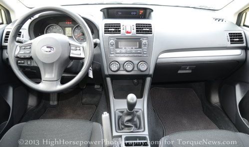 The dashboard of the 2013 Subaru XV Crosstrek Premium Torque News
